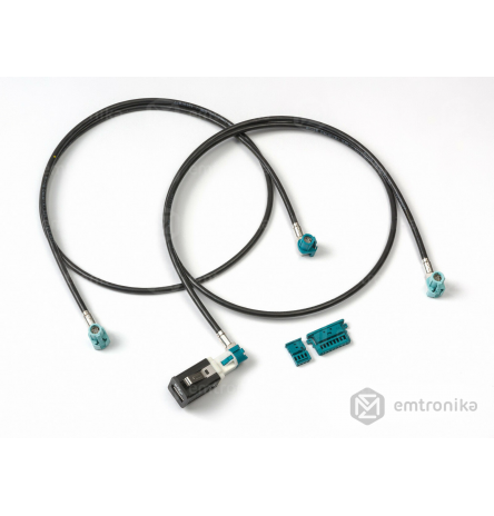 BMW CIC retrofit upgrade kit for E70 E60 E90 monitor video USB cables sockets