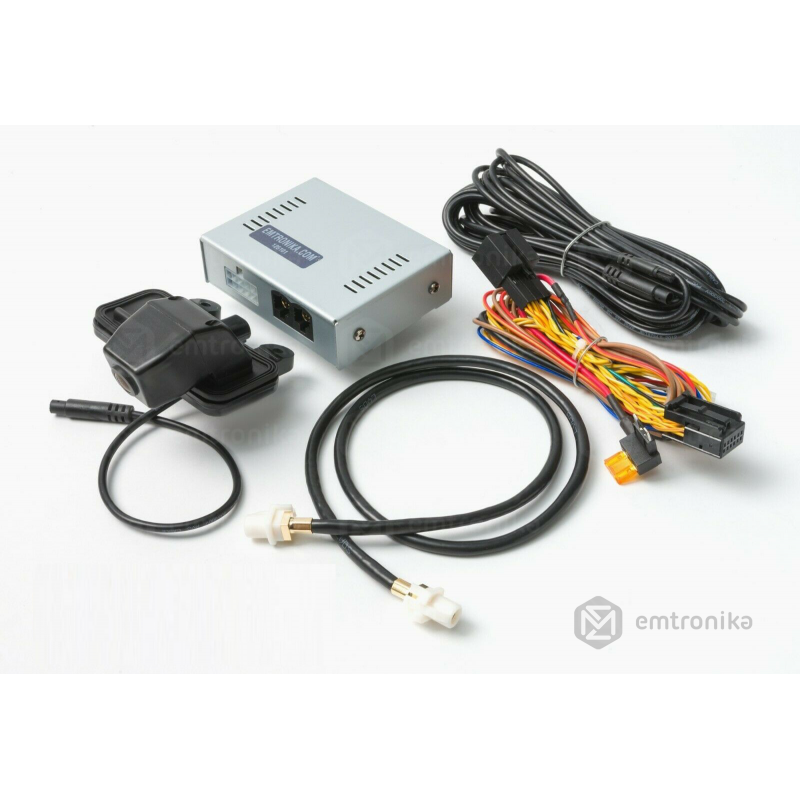 Mercedes COMAND Audio 20 NTG4.5 backup reverse camera retrofit kit W204 W212
