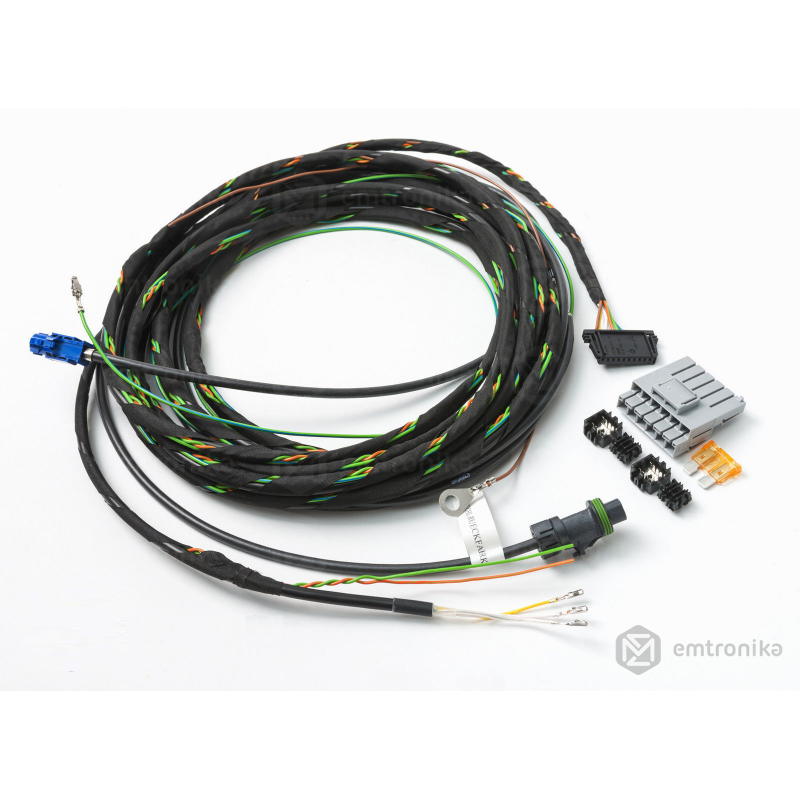 BMW F10 F07 F01 F20 F30 Original Reverse backup Camera retrofit Cable Set TRSVC
